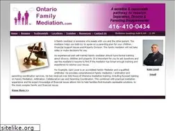 Sites similar to ontariofamilymediation.org