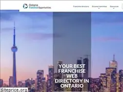 Sites similar to ontariofranchiseopportunities.ca