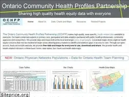 Sites similar to ontariohealthprofiles.ca