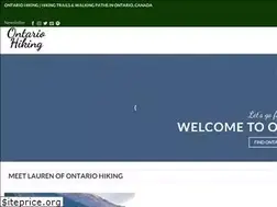 Sites similar to ontariohiking.com