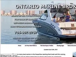 Sites similar to ontariomarinebrokers.com
