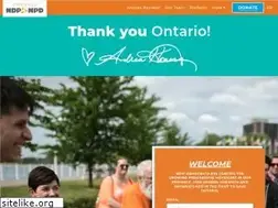 Sites similar to ontariondp.ca