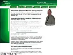 Sites similar to ontariopt.com