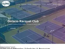 Sites similar to ontarioracquetclub.com