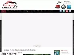 Sites similar to ontarioshakentile.com