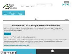 Sites similar to ontariosignassociation.com