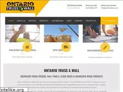 Sites similar to ontariotruss.com