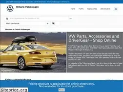 Sites similar to ontariovwparts.com