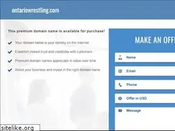 Sites similar to ontariowrestling.com