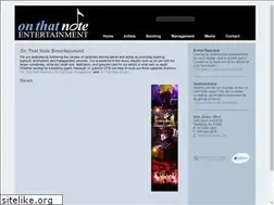 Sites similar to onthatnote.net