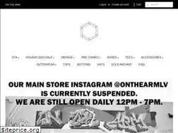 Sites similar to onthearm.lv