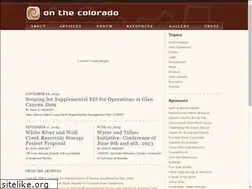 Sites similar to onthecolorado.com