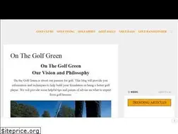 Sites similar to onthegolfgreen.com