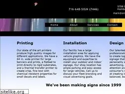 Sites similar to onthemarksigns.net