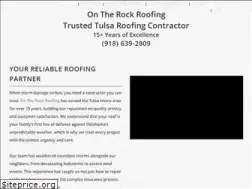 Sites similar to ontherockroofing.com