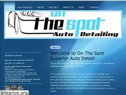 Sites similar to onthespotsuperiorautodetail.net