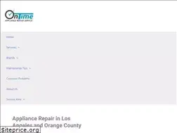 Sites similar to ontime-appliancerepair.com