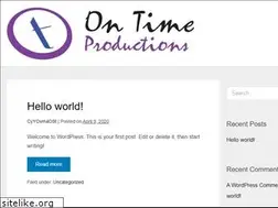 Sites similar to ontime-productions.com