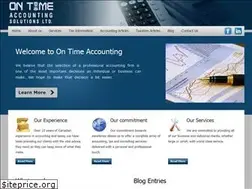 Sites similar to ontimeaccounting.ca