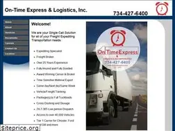 Sites similar to ontimeexpress.com