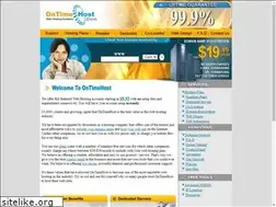 Sites similar to ontimehost.net