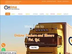 Sites similar to ontimepackersmovers.com