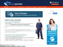 Sites similar to ontimeplumber.com.au
