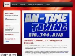 Sites similar to ontimetowingllc.com