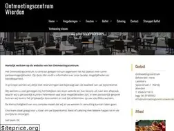 Sites similar to ontmoetingscentrumwierden.nl