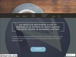 Sites similar to ontologicalblog.com