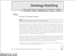 Sites similar to ontologymatching.org