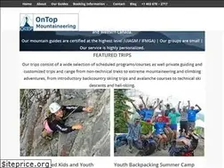 Sites similar to ontopmountaineering.com