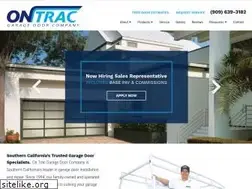 Sites similar to ontracdoors.com