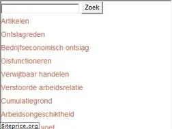 Sites similar to ontslag.nl