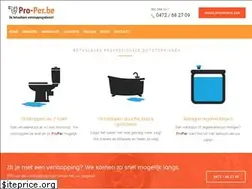 Sites similar to ontstoppingsdienst-proper.be