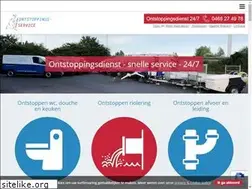 Sites similar to ontstoppingsservice.be