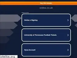 Sites similar to onttss.co.uk