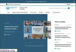 Sites similar to onu.org.ve