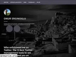 Sites similar to onurerginoglu.com