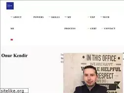 Sites similar to onurkendir.com