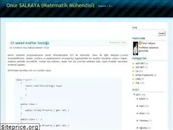 Sites similar to onursalkaya.blogspot.com