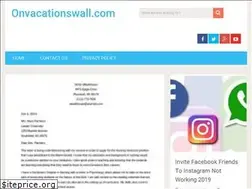 Sites similar to onvacationswall.com