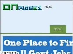 Sites similar to onwages.com