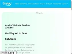 Sites similar to onwaydelivery.com