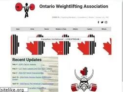 Sites similar to onweightlifting.ca