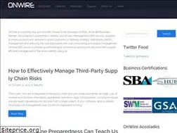 Sites similar to onwireco.com