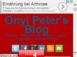 Sites similar to onyipeters.com