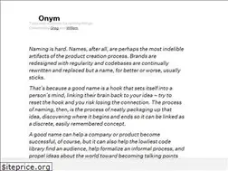 Sites similar to onym.co