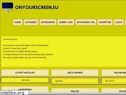 Sites similar to onyourscreen.eu
