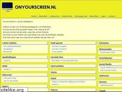 Sites similar to onyourscreen.nl
